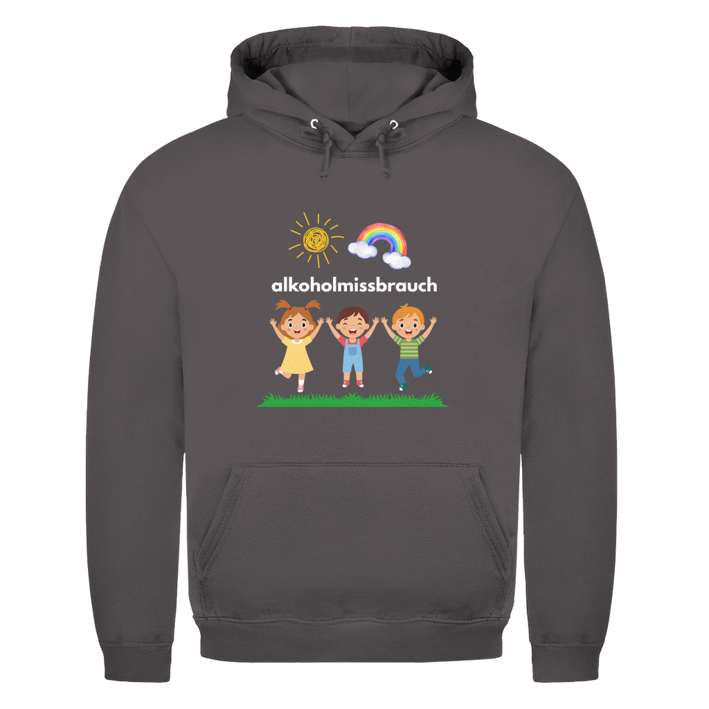 Alkoholmissbrauch – lustiger Hoodie