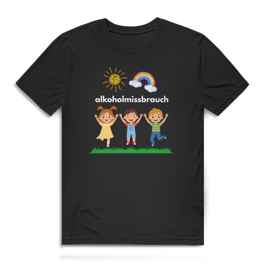 Alkoholmissbrauch – lustiges Premium T-Shirt