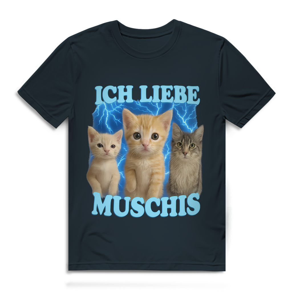 Ich liebe Muschis – lustiges T-Shirt