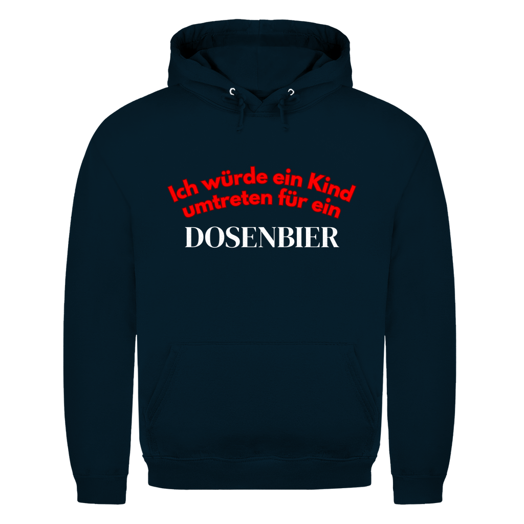 Ich würde ein Kind umtreten für ein Dosenbier – lustiger Hoodie