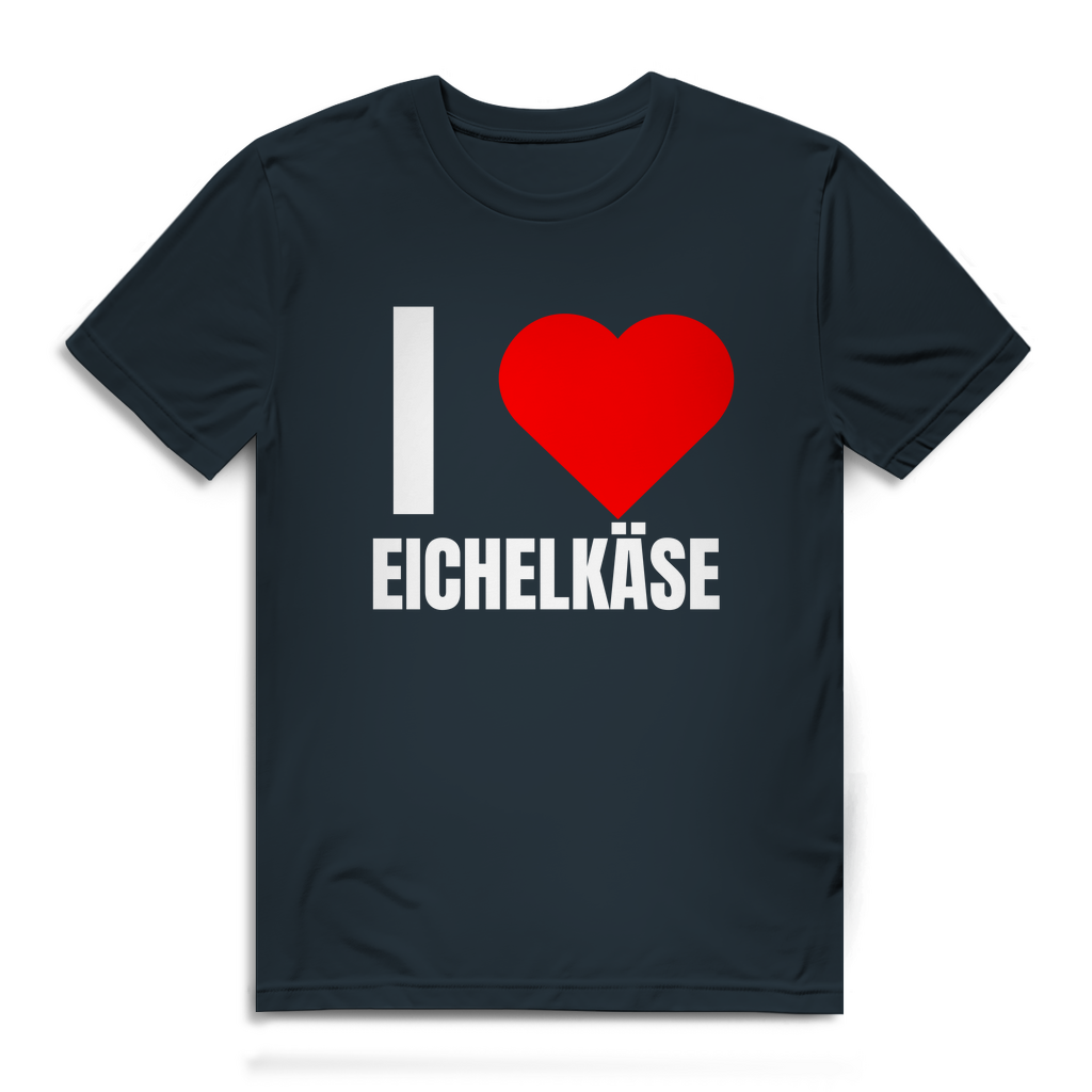 Ich liebe Eichelkäse – lustiges T-Shirt