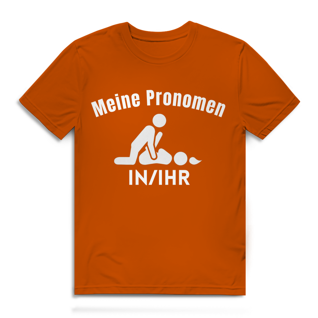 Meine Pronomen in/Ihr – lustiges T-Shirt