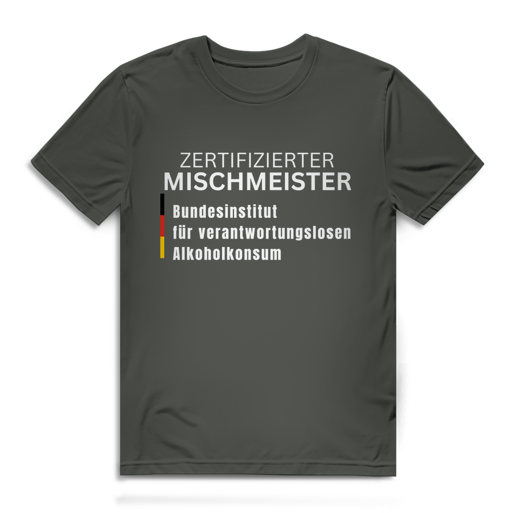 Zertifizierter Mischmeister – lustiges Premium T-Shirt