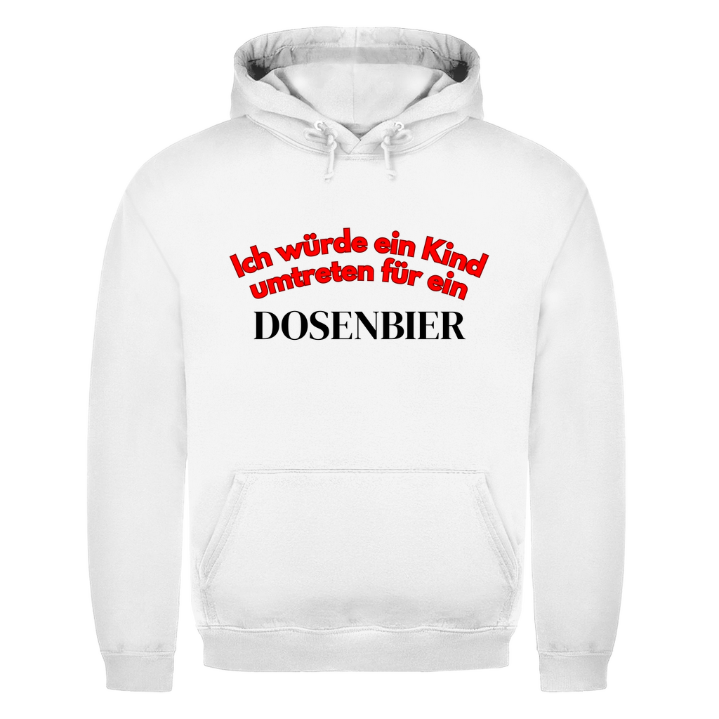 Ich würde ein Kind umtreten für ein Dosenbier – lustiger Hoodie