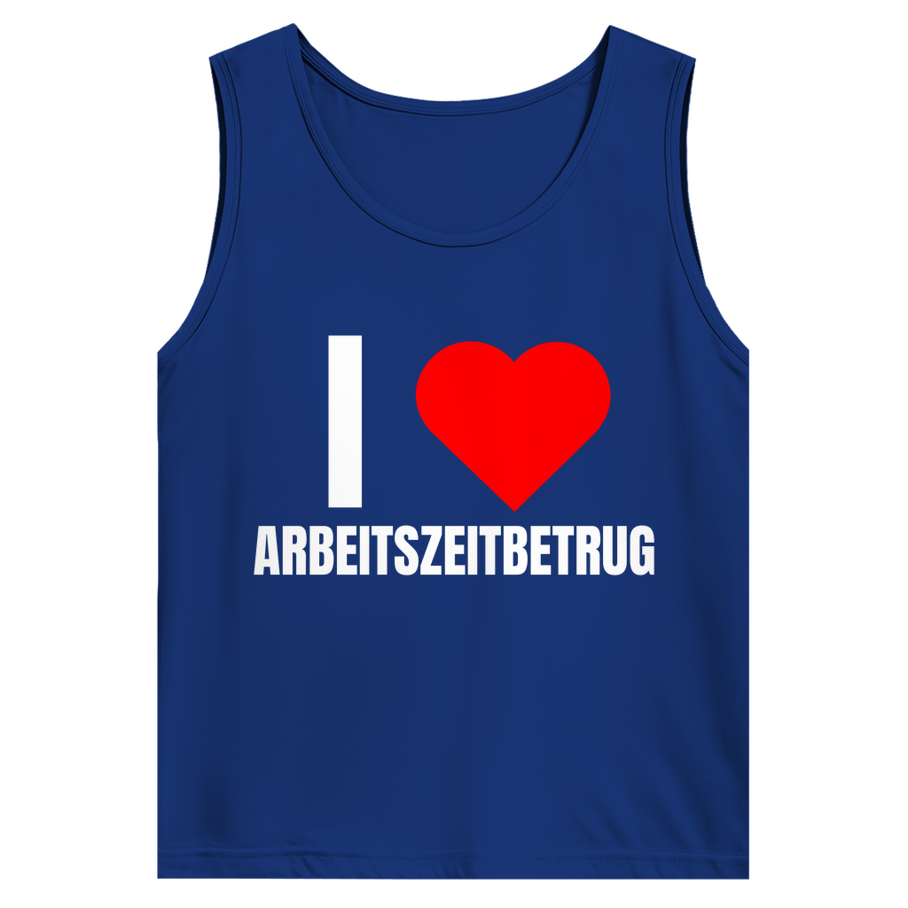 Ich liebe Arbeitszeitbetrug – lustiges Tank Top