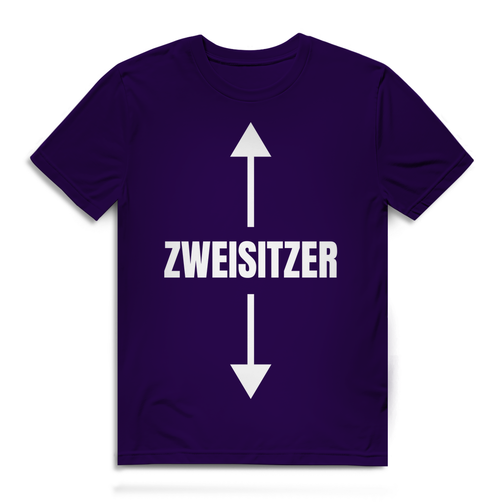 Zweisitzer – lustiges T-Shirt