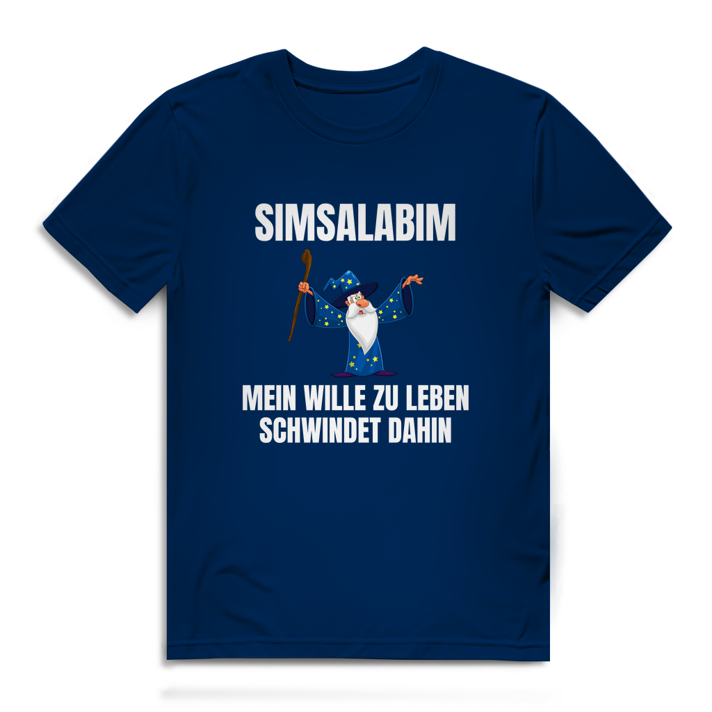 Simsalabim – mein Wille zu leben schwindet dahin – lustiges Premium T-Shirt