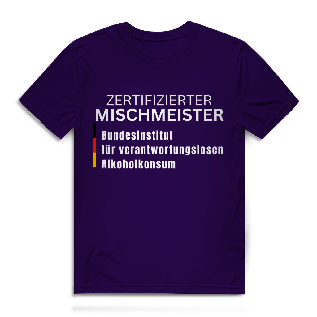 Zertifizierter Mischmeister – lustiges T-Shirt