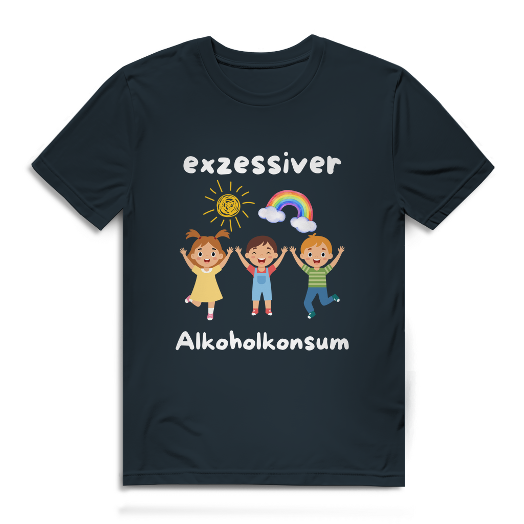 Exzessiver Alkoholkonsum – lustiges T-Shirt