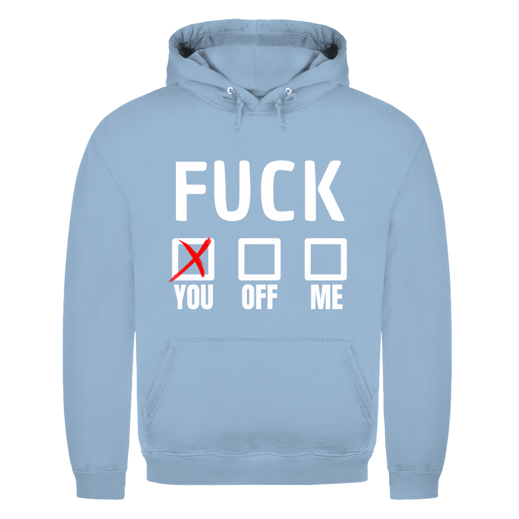 Fuck You (mit Auswahlbox) – lustiges T-Shirt