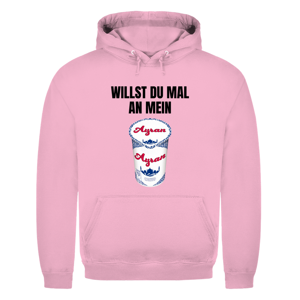 Willst du mal an mein Ayran – lustiger Hoodie