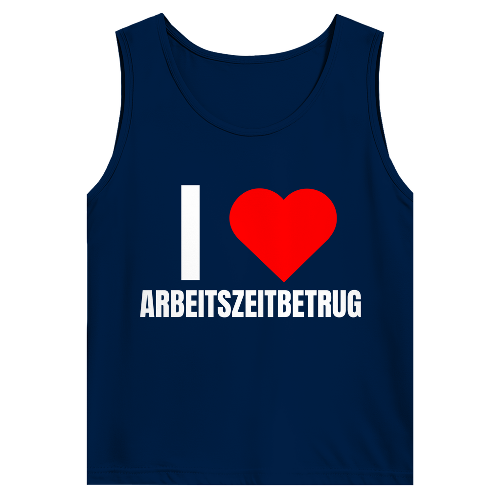 Ich liebe Arbeitszeitbetrug – lustiges Tank Top