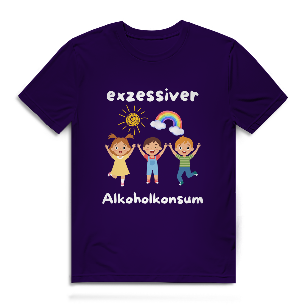 Exzessiver Alkoholkonsum – lustiges T-Shirt