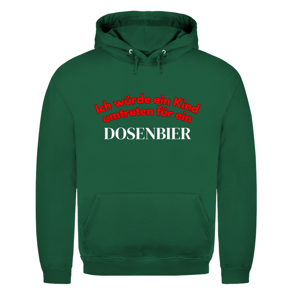 Ich würde ein Kind umtreten für ein Dosenbier – lustiger Hoodie