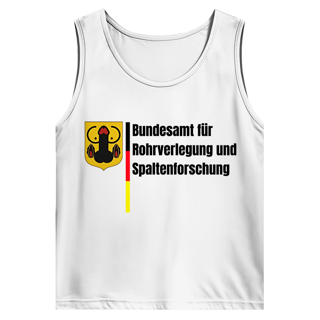 Bundesamt für Rohrverlegung und Spaltenforschung – lustiges Tank Top