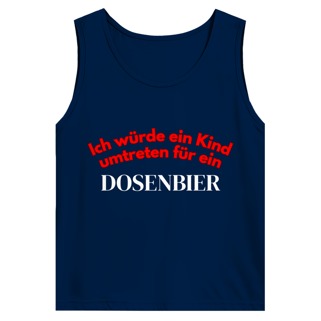 Ich würde ein Kind umtreten für ein Dosenbier – lustiges Tank-Top
