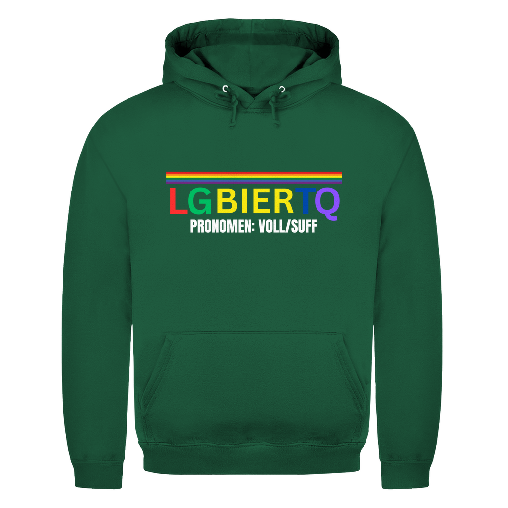 LGBiertQ – lustiger Hoodie
