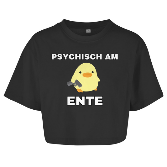 Psychisch am Ente – lustiges Crop Top