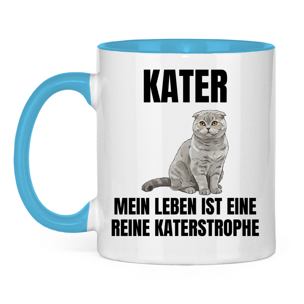 Kater – Mein Leben ist eine reine Katerstrophe – lustige Tasse