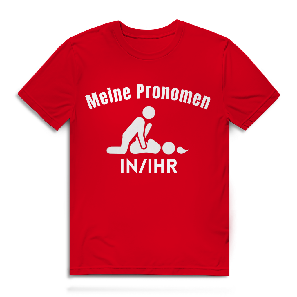 Meine Pronomen in/Ihr – lustiges T-Shirt