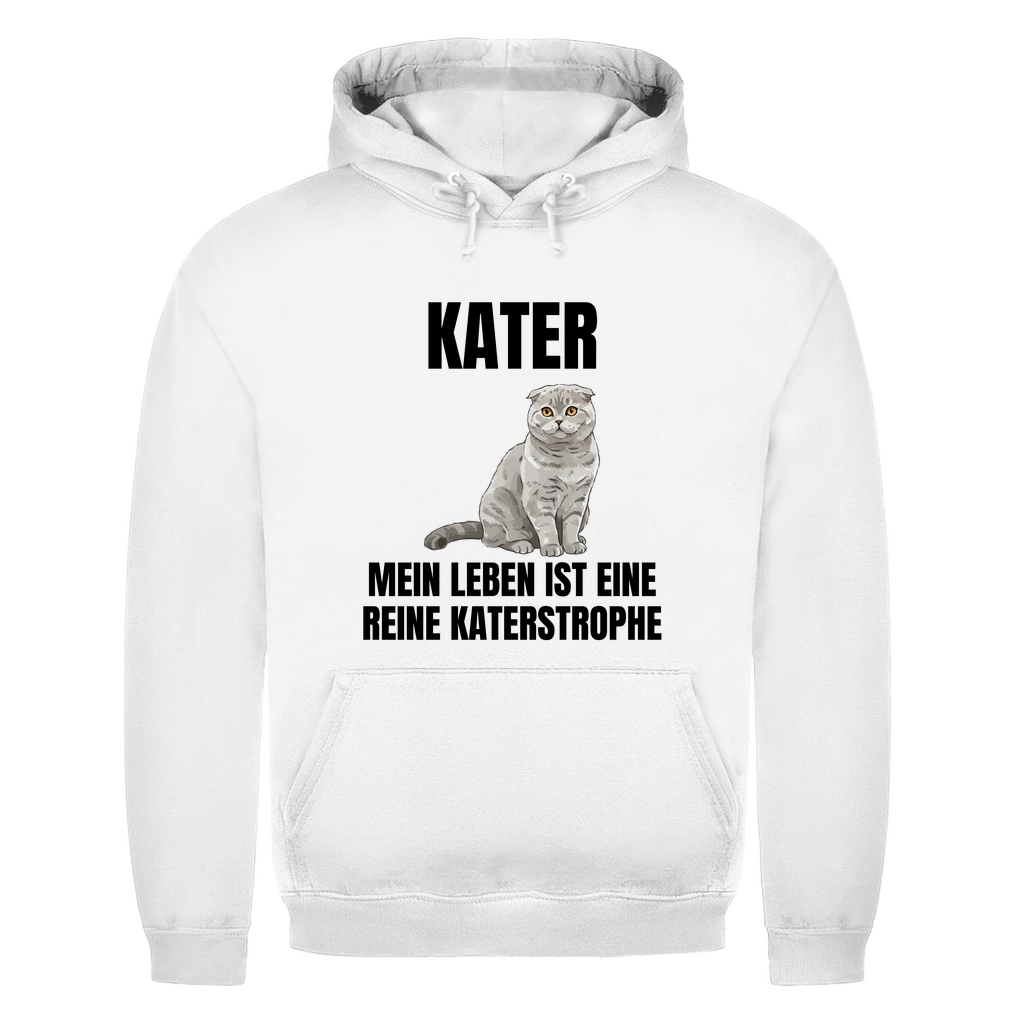 Kater – Mein Leben ist eine reine Katerstrophe – lustiger Hoodie