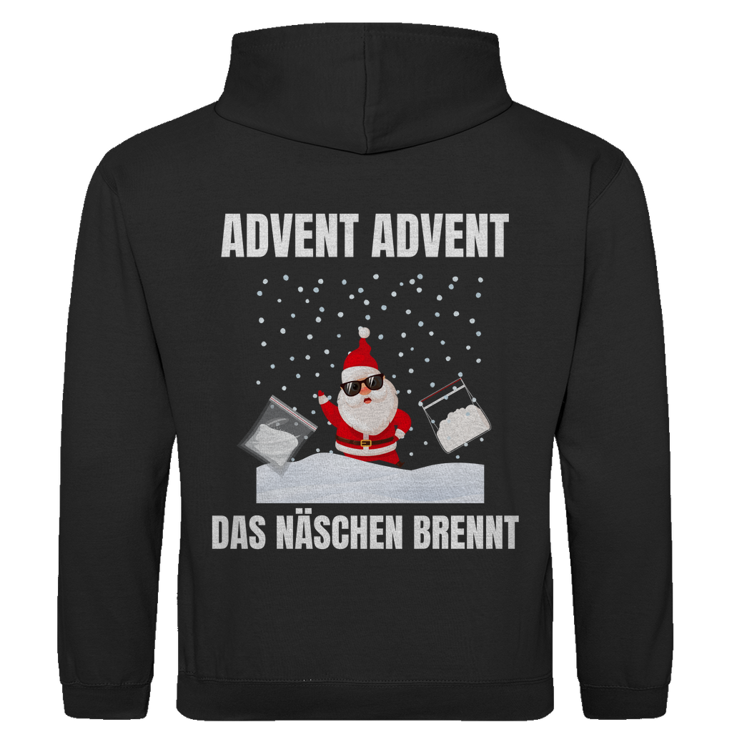 Advent Advent – das Näschen brennt – lustiger Hoodie