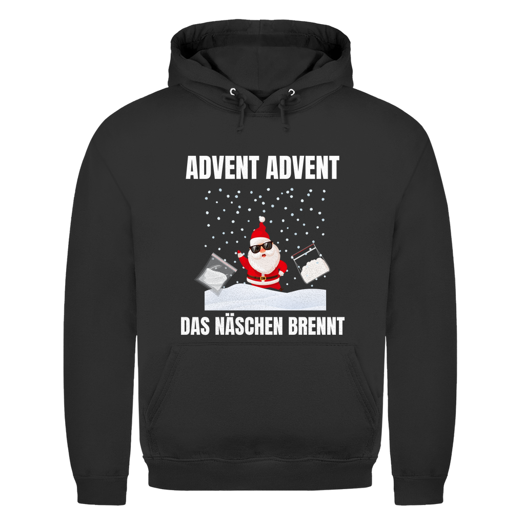 Advent Advent – das Näschen brennt – lustiger Hoodie
