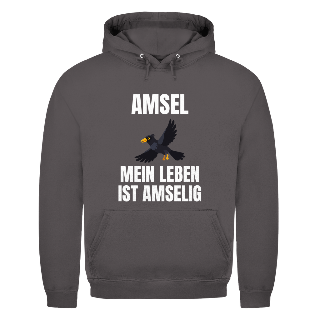 Amsel – mein Leben ist amselig – lustiger Hoodie