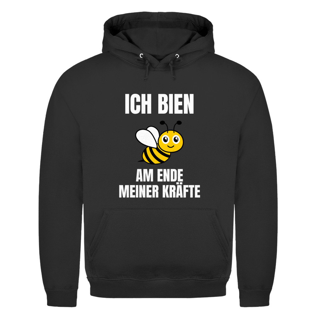 Ich bien am Ende meiner Kräfte – lustiger Hoodie
