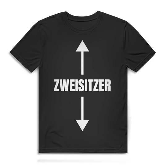 Zweisitzer – lustiges T-Shirt