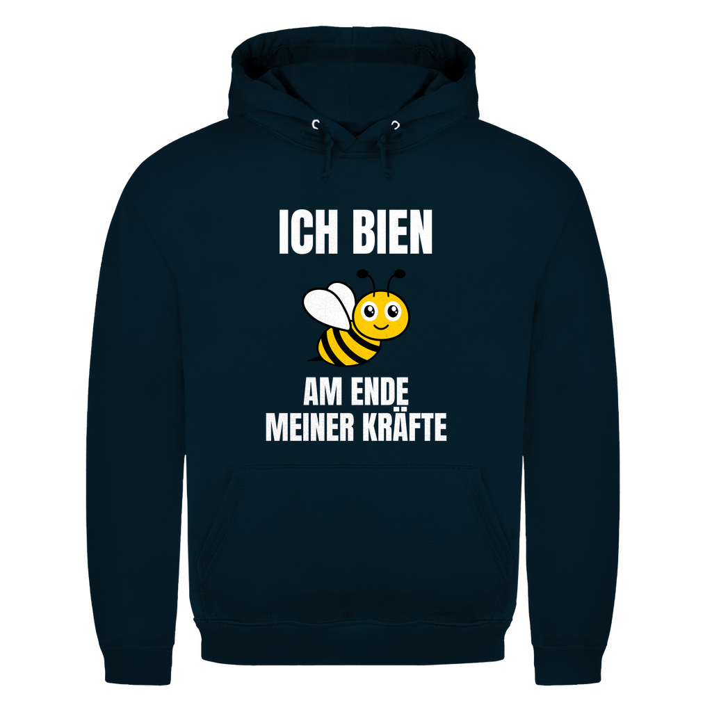 Ich bien am Ende meiner Kräfte – lustiger Hoodie