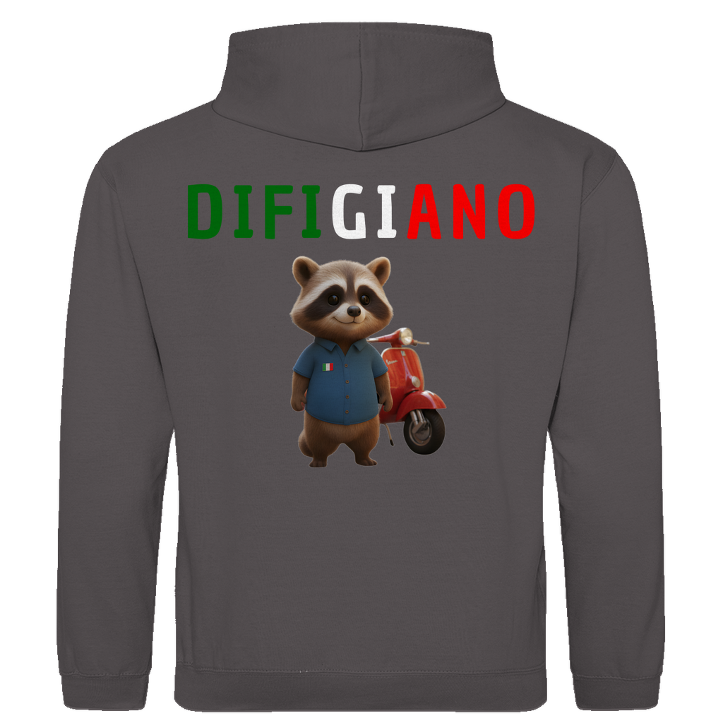 DIFIGIANO - lustiger Hoodie (Backprint)