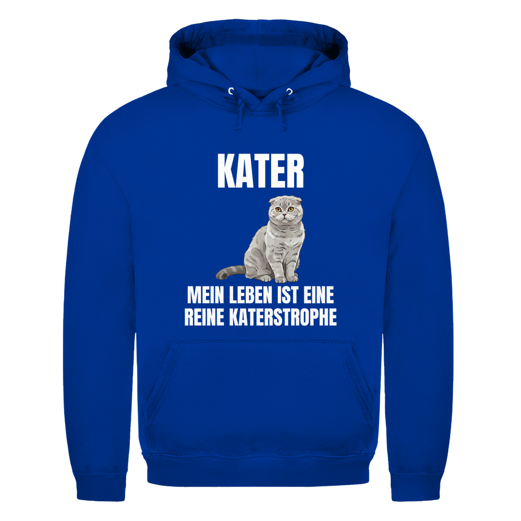 Kater – Mein Leben ist eine reine Katerstrophe – lustiger Hoodie