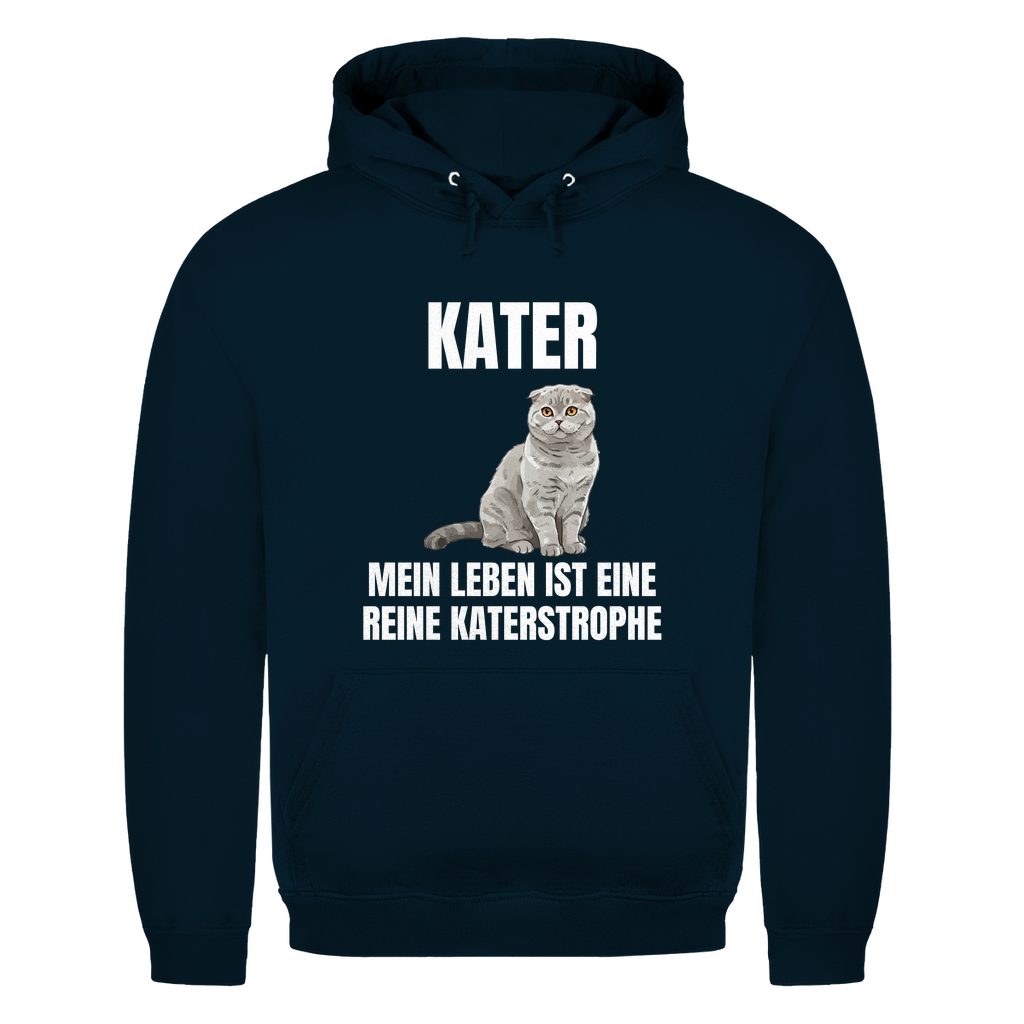 Kater – Mein Leben ist eine reine Katerstrophe – lustiger Hoodie