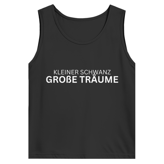 Kleiner Schwanz, große Träume – lustiges Tank Top