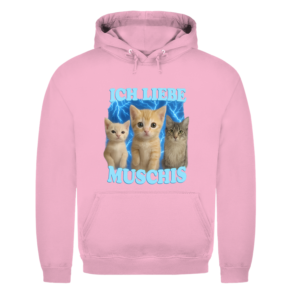 Ich liebe Muschis – lustiger Hoodie
