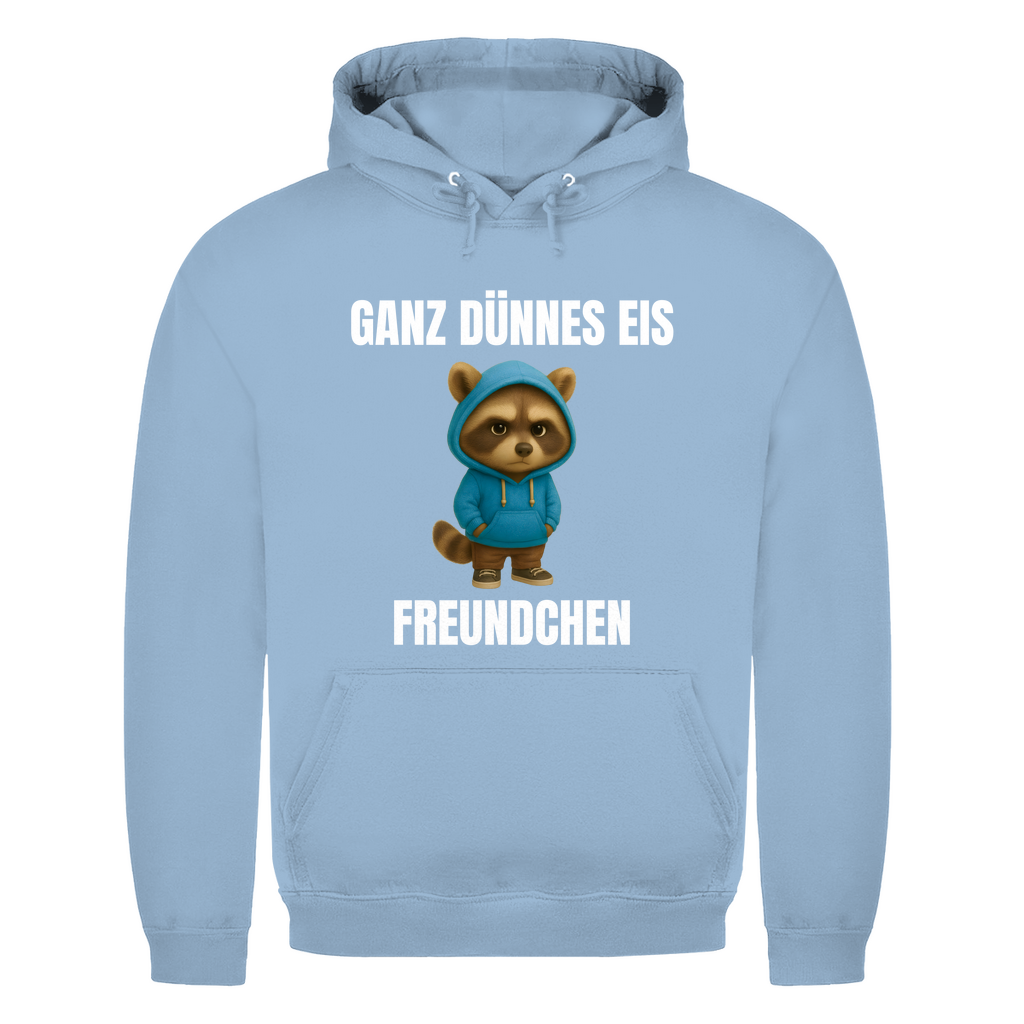 Ganz dünnes Eis, Freundchen – lustiger Hoodie