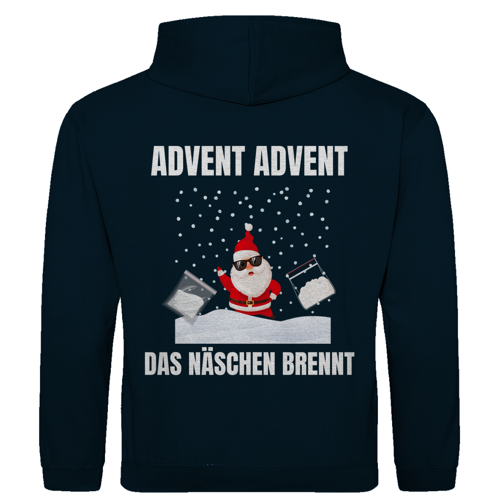 Advent Advent – das Näschen brennt – lustiger Hoodie
