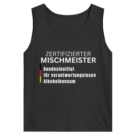 Zertifizierter Mischmeister – lustiges Tank-Top