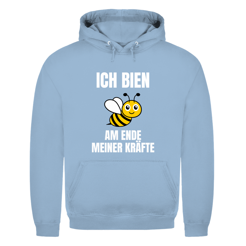 Ich bien am Ende meiner Kräfte – lustiger Hoodie