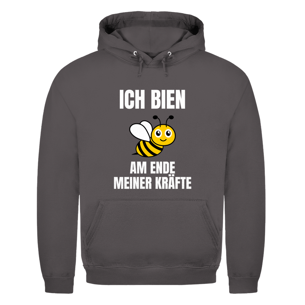Ich bien am Ende meiner Kräfte – lustiger Hoodie