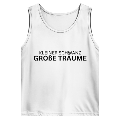 Kleiner Schwanz, große Träume – lustiges Tank Top