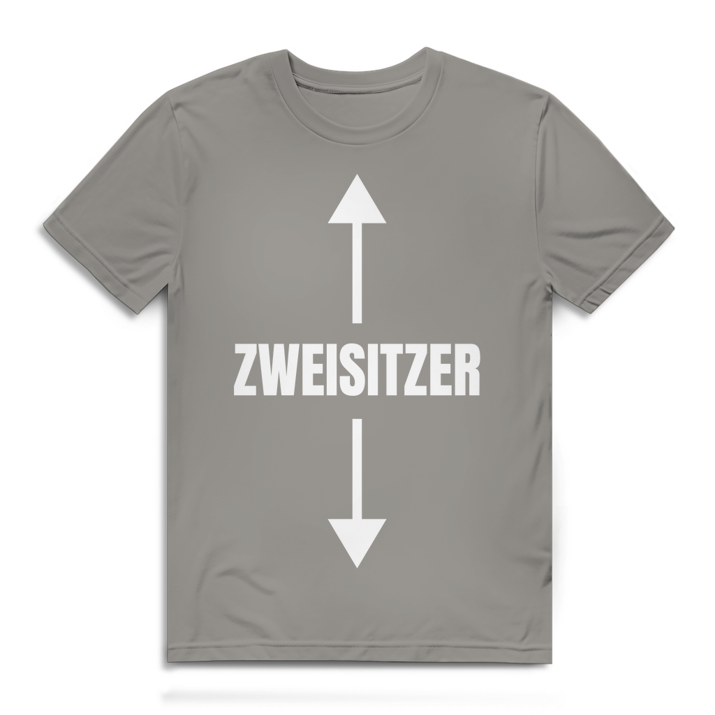 Zweisitzer – lustiges T-Shirt