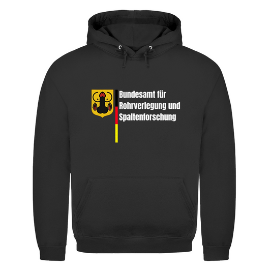 Bundesamt für Rohrverlegung und Spaltenforschung – lustiger Hoodie