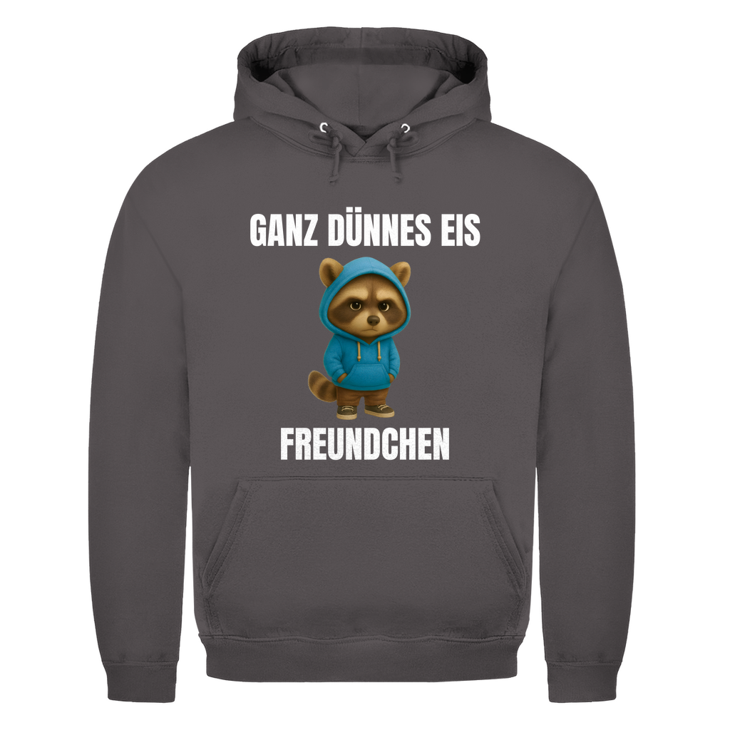 Ganz dünnes Eis, Freundchen – lustiger Hoodie
