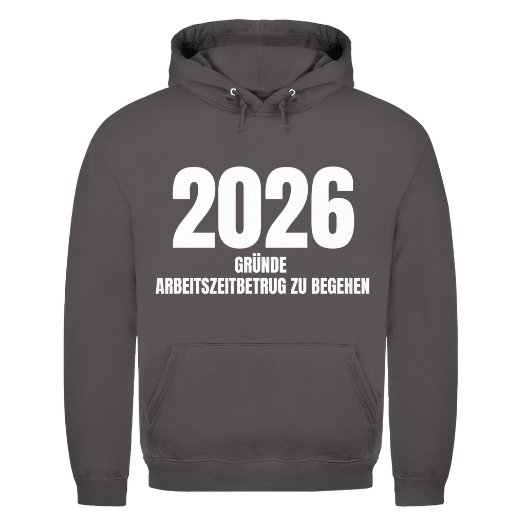 2026 Gründe Arbeitszeitbetrug zu begehen – lustiger Hoodie