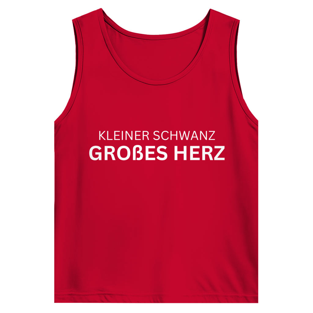 Kleiner Schwanz, großes Herz – lustiges Tank-Top