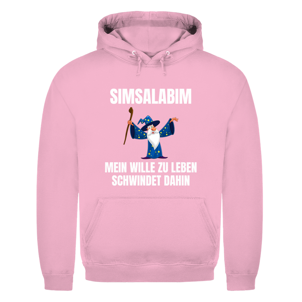 Simsalabim – mein Wille zu leben schwindet dahin – lustiger Hoodie