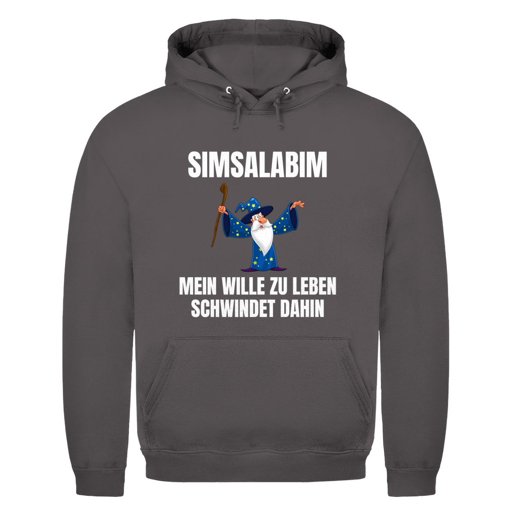 Simsalabim – mein Wille zu leben schwindet dahin – lustiger Hoodie