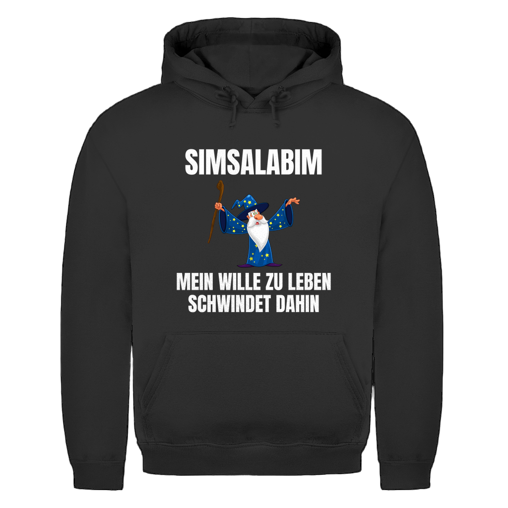Simsalabim – mein Wille zu leben schwindet dahin – lustiger Hoodie